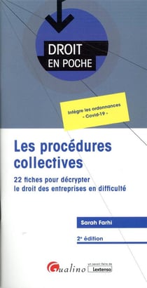 Les procédures collectives (2e édition)