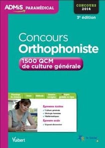 Concours orthophoniste - 1500 qcm de culture générale (3e édition)