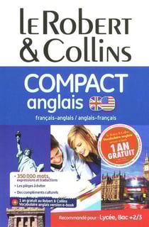 Le robert et collins compact - anglais