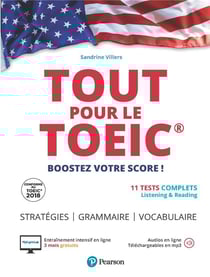 Tout pour le TOEIC - cours, stratégies, 7 tests blancs