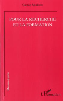 Pour la recherche et la formation