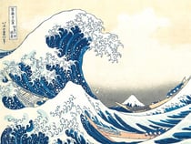 La vague - carnet souple