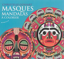 Masques mandala à colorier