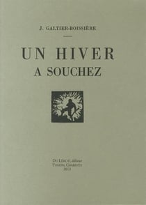 GALTIER-BOISSIERE Jean, Un hiver à Souchez