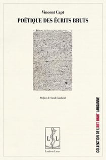 Poetique des ecrits bruts - de l'aliene vers l'autre de la langue