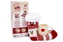 Rouge : Bien dans mes chaussettes pour cocooner !