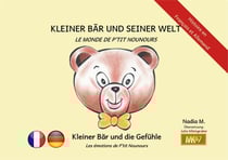 Les emotions de p'tit nounours / kleiner bar und seine gefuhle [kamishibai] (allemand-francais)