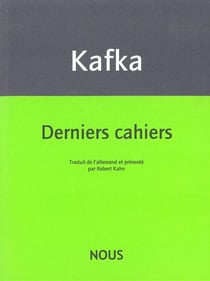 Derniers fragments (1922-1924)
