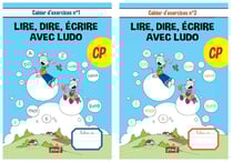 2 cahiers d'exercices - méthode de lecture ludo