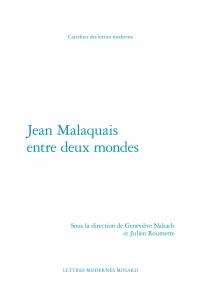 Jean malaquais entre deux mondes