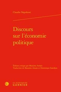 Écrits sur l'économie Tome 8 - discours sur l'economie politique