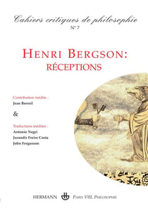 Cahiers critiques de poésie n.7 : Henri Bergson : réceptions