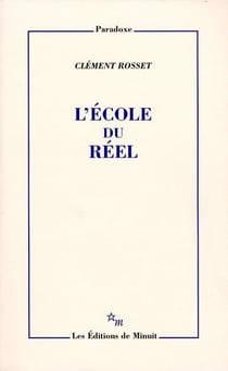 L'École du réel
