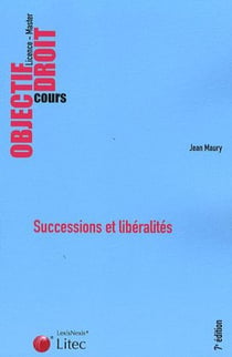 Successions et libéralités