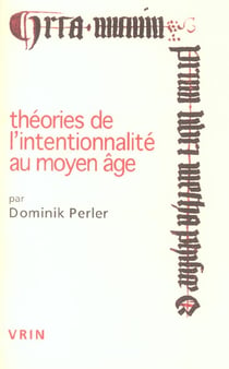 Théories de l'intentionnalité au Moyen Âge