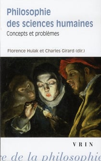 Philosophie des sciences humaines - concepts et problèmes
