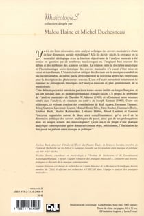 Du politique en analyse musicale