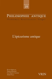 Philosophie antique : L'épicurisme antique