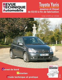 Toyota yaris - essence et diesel de 03-03 a fin de fabrication