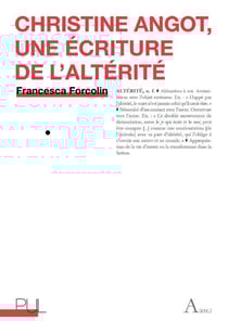 Christine Angot, une écriture de l'altérité