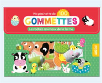 Ma pochette de gommette - Les bébés animaux de la ferme