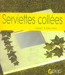 Serviettes collees
