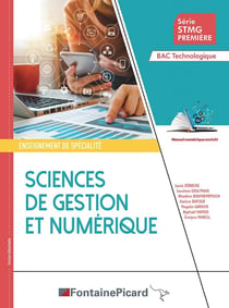 Sciences de gestion et numérique - 1re STMG - livre de l'élève