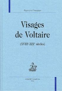 Visages de voltaire xviii-xix siecle