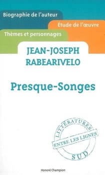 Presque-songes, de Jean-Joseph Rabearivelo
