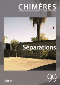 Revue Chimères n.99 : séparations