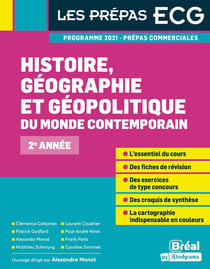 Histoire, géographie, géopolitique du monde contemporain : 2e année