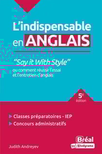 L'indispensable en anglais : say it with style (5e édition)