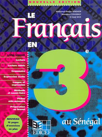 Le français en 3e au Sénégal - livre de l'élève