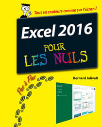 Excel 2016 - Pas A Pas Pour Les Nuls