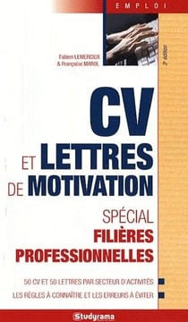 CV et lettre de motivation - spécial filières professionnelles