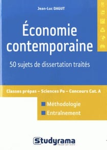 Économie contemporaine - 50 sujets de dissertation traités