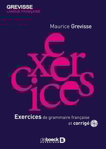 Grevisse : exercices de grammaire française