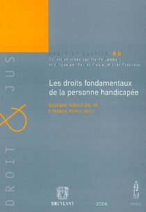 Les droits fondamentaux de la personne handicapée