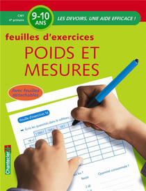 Feuilles d'exercices - poids et mesures