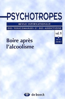 Revue psychotropes n.9/1
