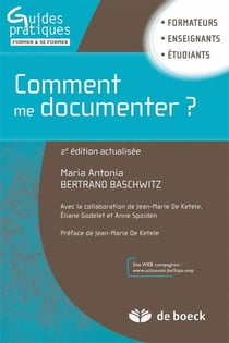 Comment me documenter ? guide pratique pour les enseignants et formateurs (2e édition)