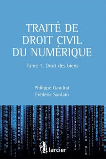 Traité de droit civil du numérique Tome 1 - droit des biens