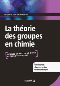 Théorie des groupes en chimie - licence 2 et 3 chimie, CAPES physique-chimie