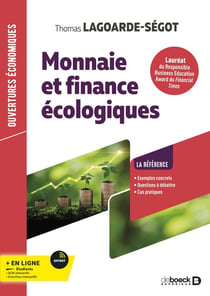 Monnaie et Finance écologiques