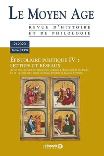 RMA_262/Le Moyen Age 2020/2/Epistolaire politique IV : lettres et réseaux