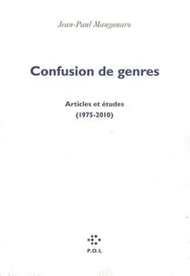 Confusion de genres - articles et études (1975-2010)