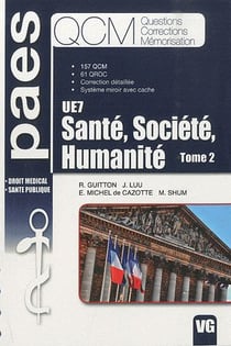 QCM PAES santé, société, humanité t.2