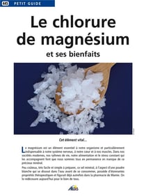 Le chlorure de magnésium et ses bienfaits