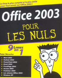 Office 2003 pour les nuls - 9 livres en 1