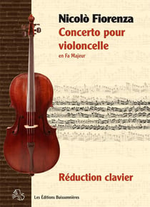 Concerto pour violoncelle en fa majeur de Nicolo Fiorenza, partitions violoncelle et clavier
